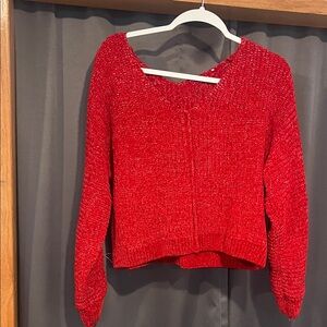 Cozy Red Women's Sweater